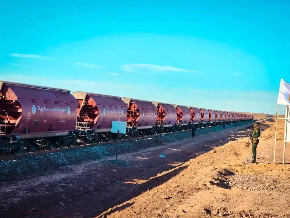 Western mining railway drives economic sovereignty, natural resource valorization