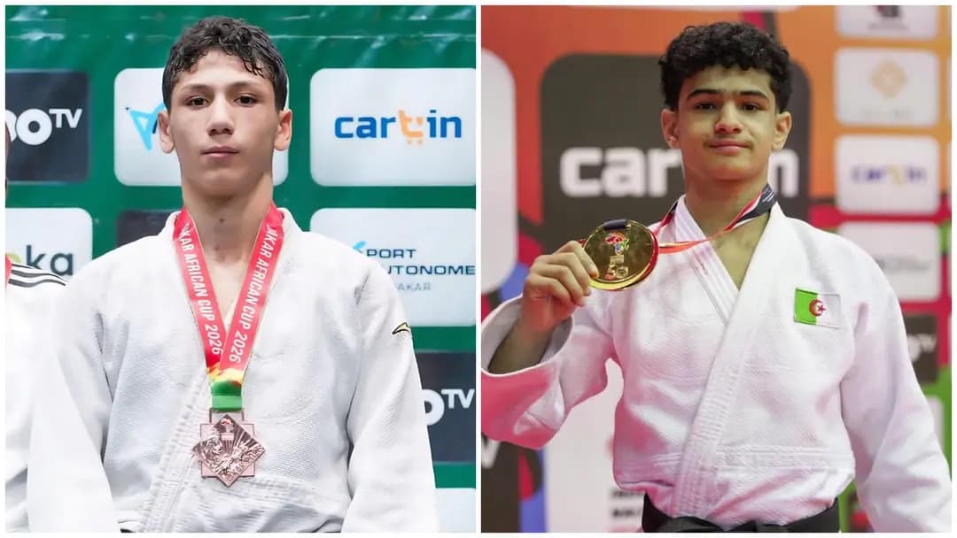 Judo/Dakar African Open (Cadets): Algerians Sahraoui, Toumi clinch gold