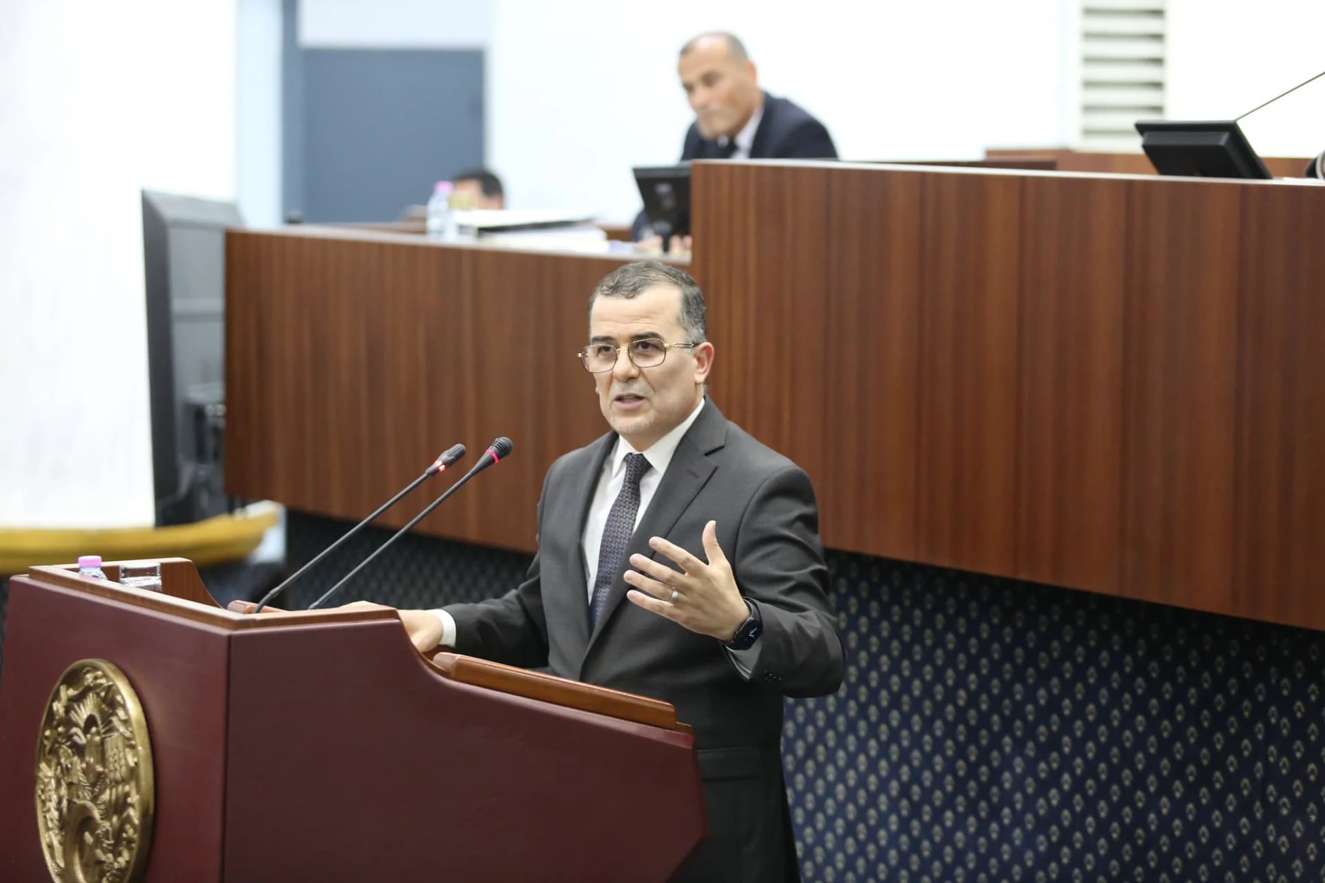 Labor, Employment and Social Security Minister Fayçal Bentaleb at Lower House