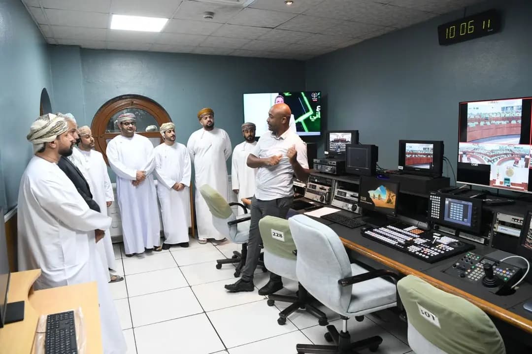 Training session for benefit of Omani parliamentary delegation