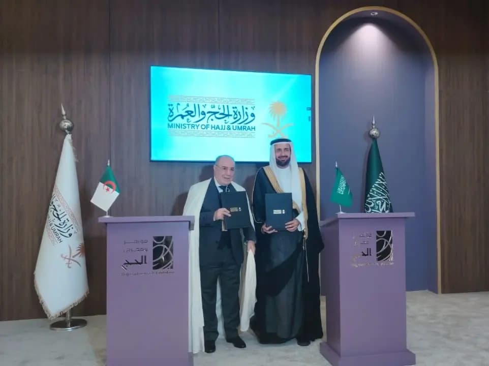 Algeria, Saudi Arabia sign 2026 Hajj season agreement
