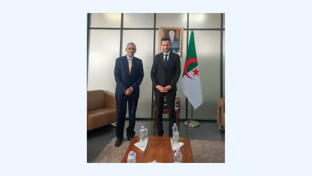Knowledge Economy Minister receives WIPO Director in Algiers