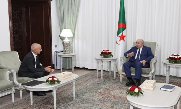 President Tebboune receives Archbishop of Algiers