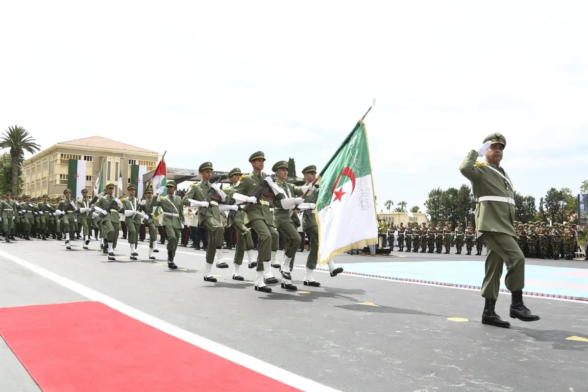President of the Republic presides over graduation ceremony at Cherchell Military Academy