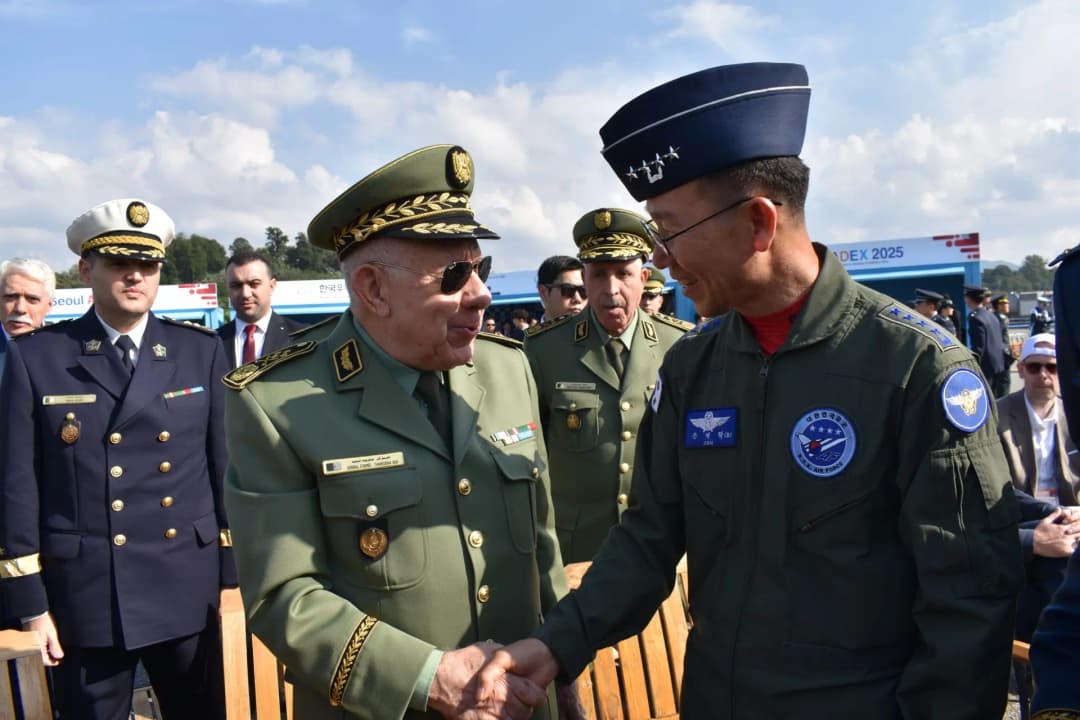 Army General Chanegriha attends Air Show in Republic of Korea