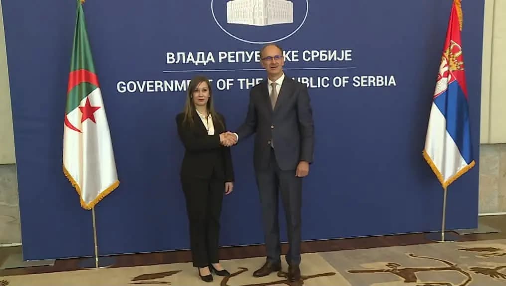 Boufedeche received in Belgrade by Serbian Prime Minister
