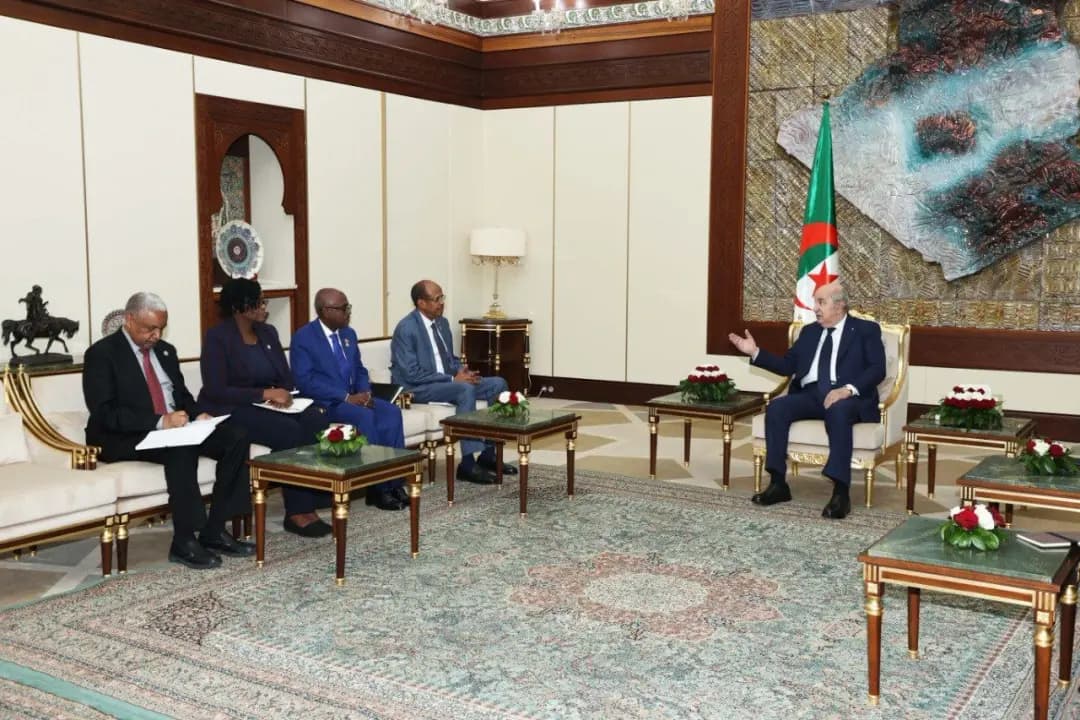 President Tebboune receives AUC Chairperson