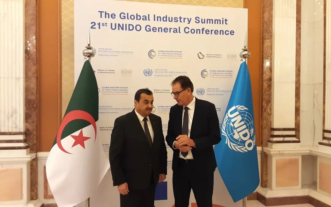 Arkab, UNIDO Director General discuss bilateral cooperation enhancement