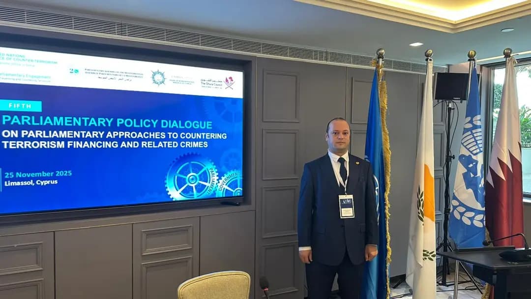 Upper House takes part in Cyprus in Parliamentary Dialogue on counter-terrorism financing