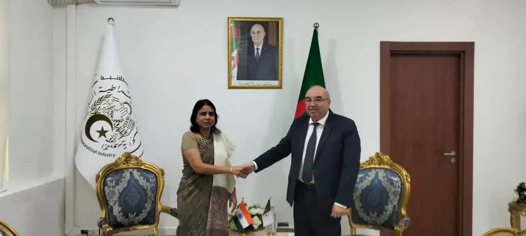 Pharmaceutical Industry: Kouidri receives Indian Ambassador, UNICEF representative in Algeria