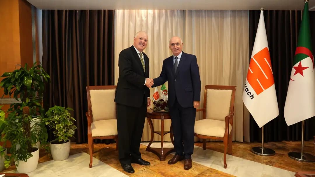 CEO Daoudi receives Chevron delegation