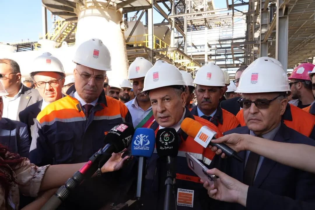 Three structural projects to make Algeria petrochemical export _hub, says Sonatrach CEO