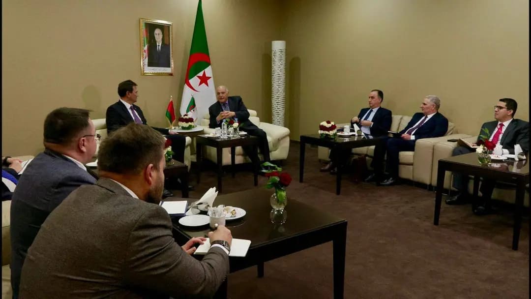 Attaf receives Belarusian counterpart