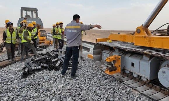 Construction works of Tindouf-Gara Djebilet railway line completed