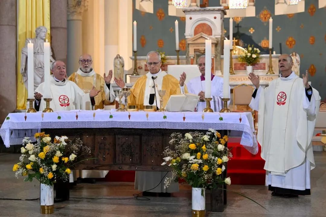 Pope Leo XIV leads landmark mass at St. Augustine Basilica