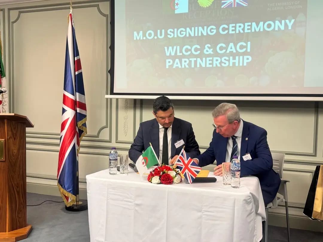 Algerian, British business leaders discuss agri-food cooperation in London
