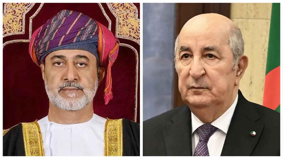 President Tebboune receives Eid al-Fitr greetings from His Majesty Sultan of Oman
