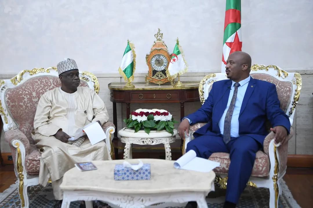 Head of Algeria-Nigeria Parliamentary Friendship Group receives Nigerian counterpart