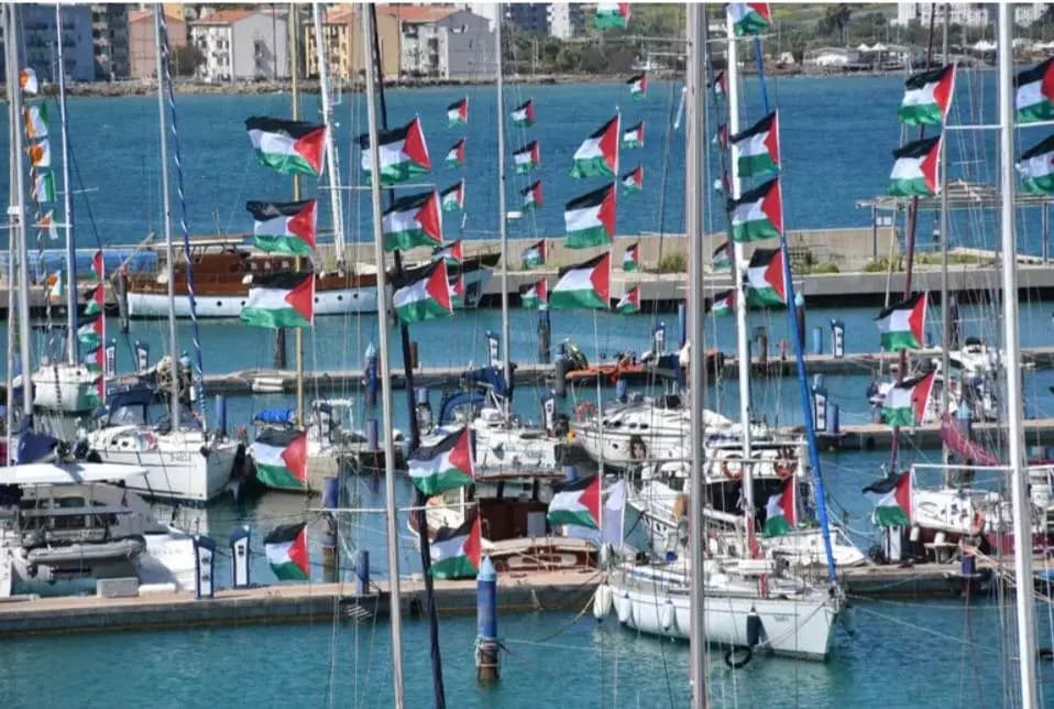 Sumud flotilla sails from Italy to break Gaza blockade