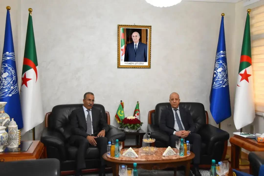 Badaoui receives high-level delegation of Mauritanian Police