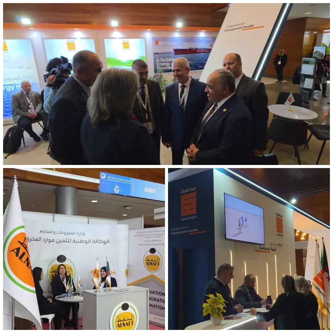 8th Algerian Gas Industry Association Symposium exhibition, startup space open in Oran