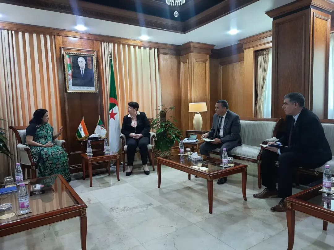 Bakir, India's ambassador discuss partnership prospects