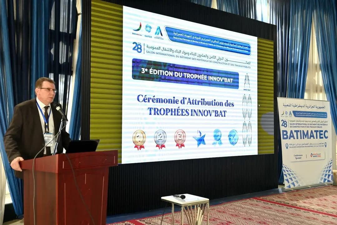 BATIMATEC 2026: Winners of 3rd INNOV BAT construction innovation awards honored in Algiers
