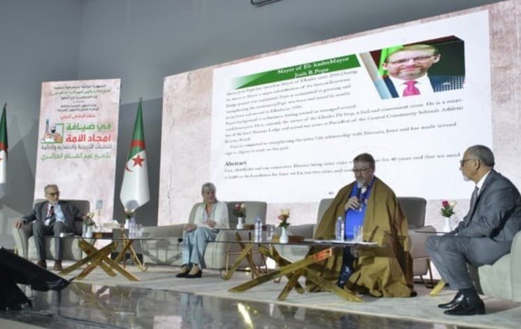 Symposium held in Algiers titled: “In Honour of the Nation’s Glories: The Historical, Civilizational, and Patrimonial Achievements of Emir Abdelkader.” 