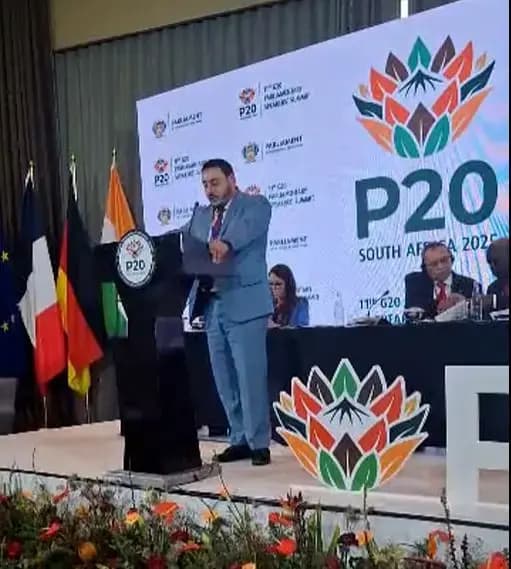 G20 Parliamentary Speakers' Summit in South Africa: Algeria underscores pledge to justice, international peace