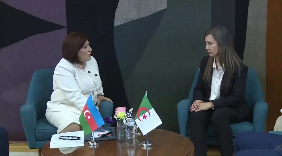 Boufedeche holds talks with Azerbaijani Parliament Speaker in Serbia
