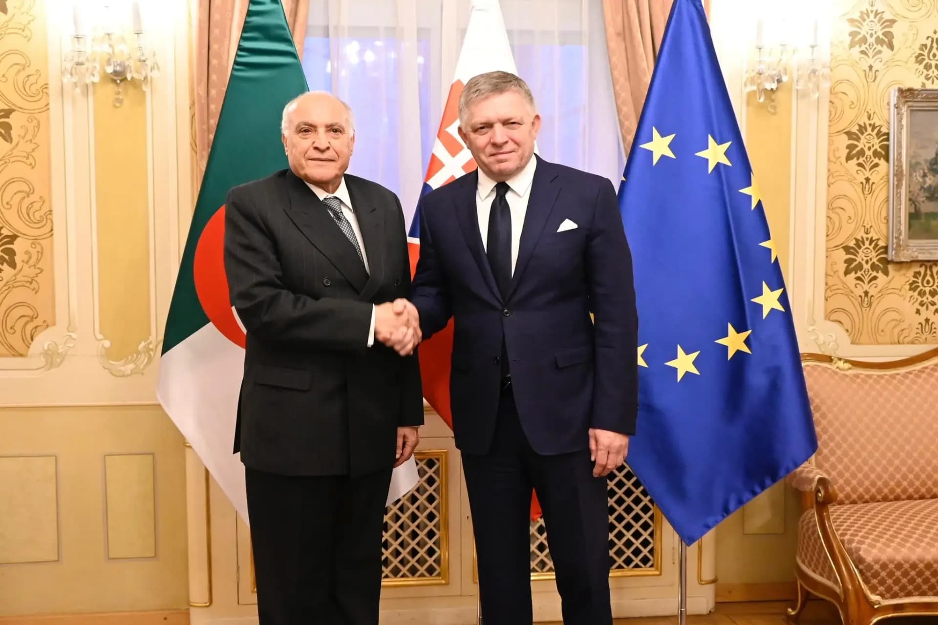 Attaf received by Slovak Prime Minister