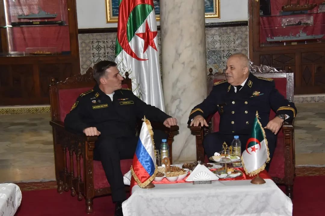Military cooperation: Russian corvette BOIKII docks at Algiers Port