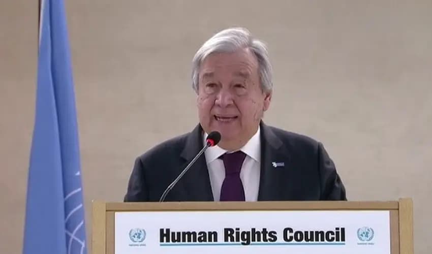 Guterres warns of global human rights attack, urges swift action
