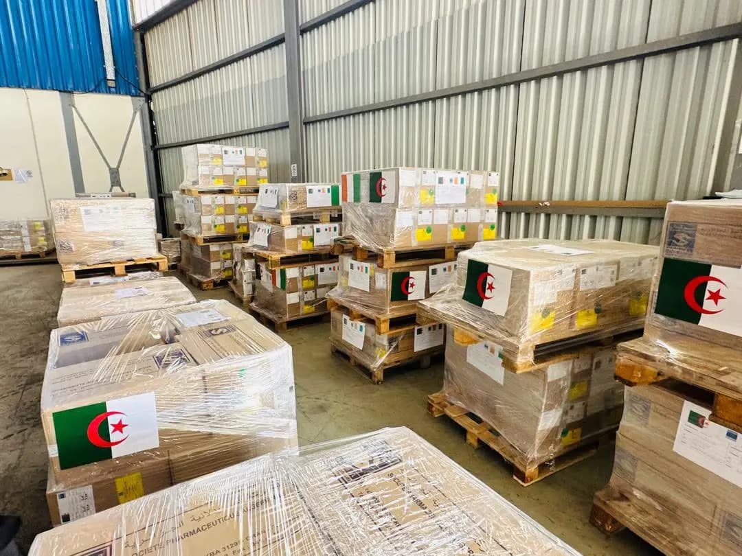 Algeria exports 2.3 tonnes of medicines to Cote d’Ivoire