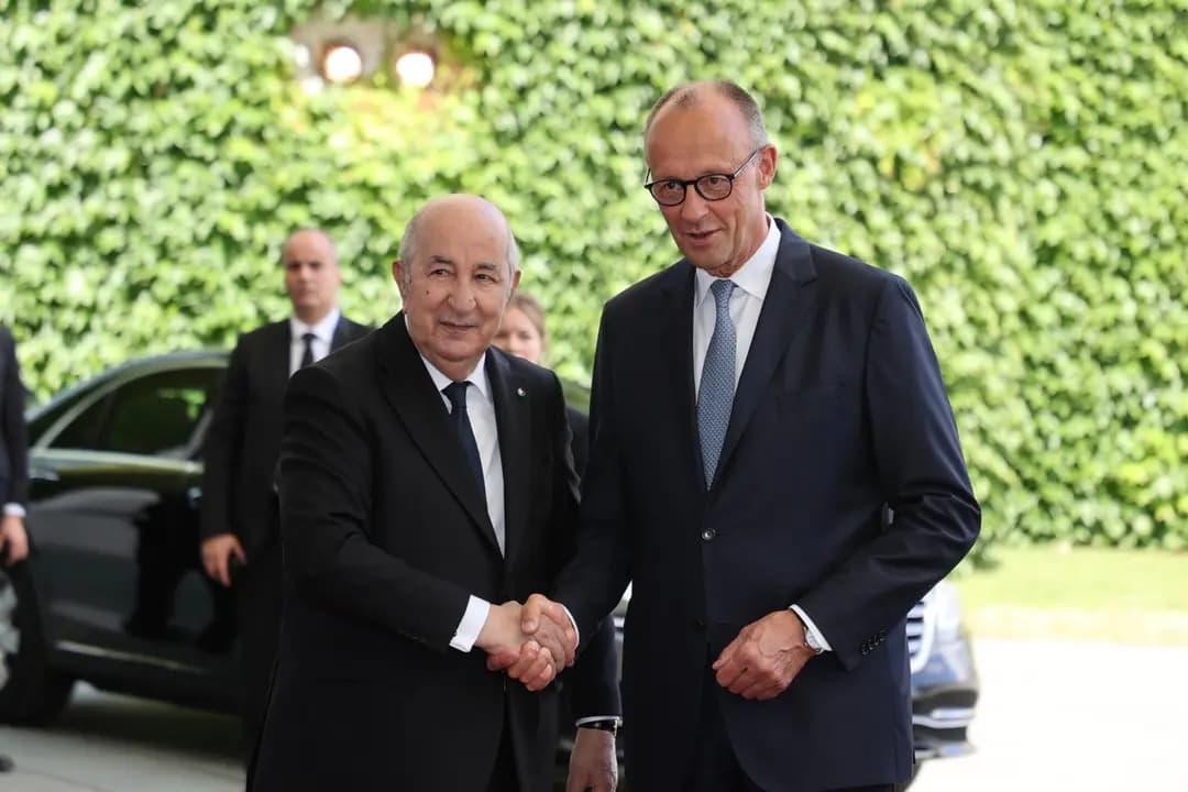 President Tebboune holds talks with German Chancellor in Berlin