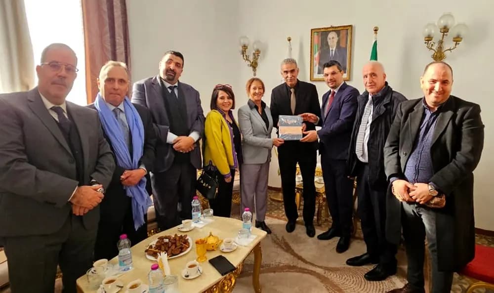 CACI receives president of France-Algeria Association
