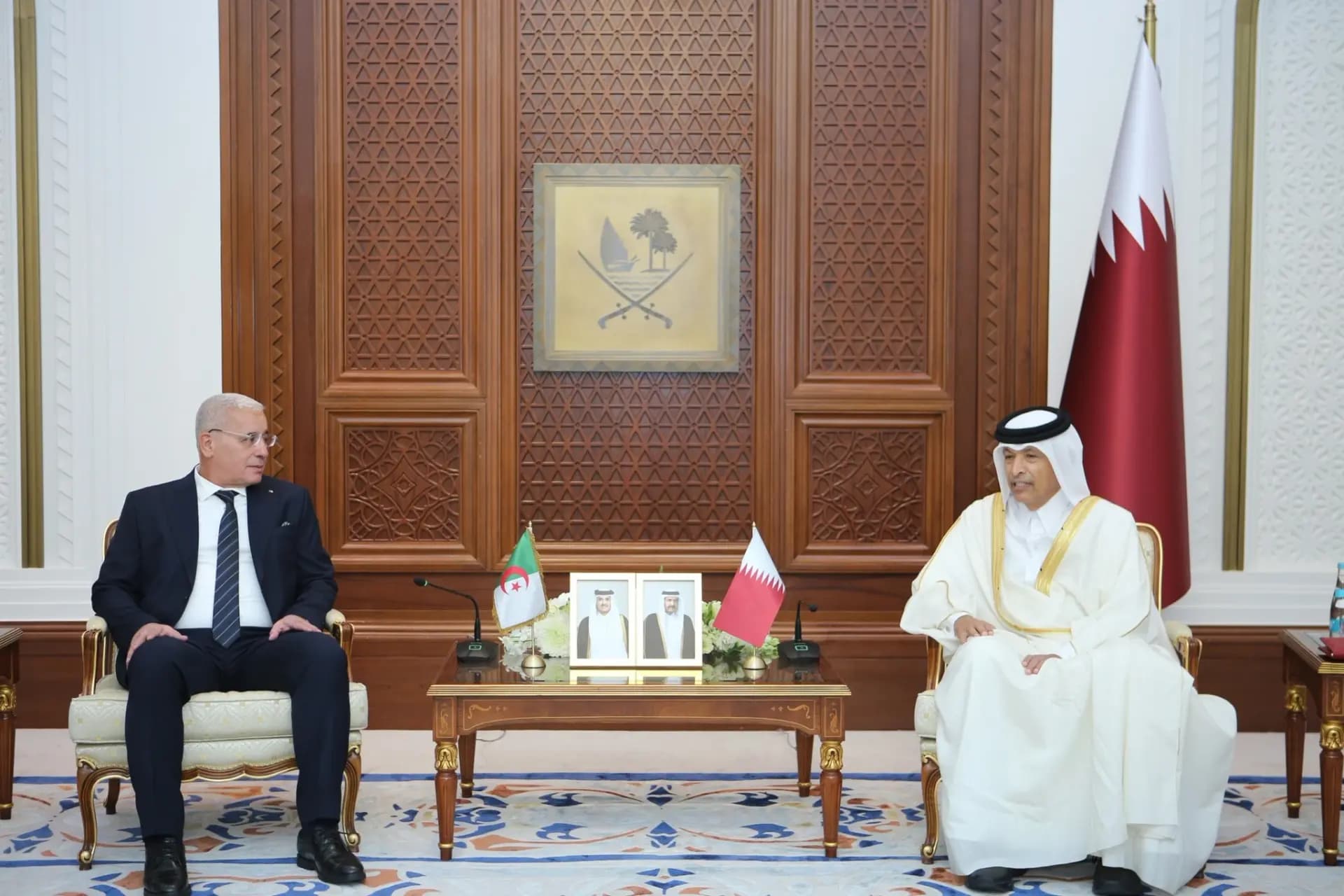 Boughali holds talks with Qatari Shura Council Speaker in Doha