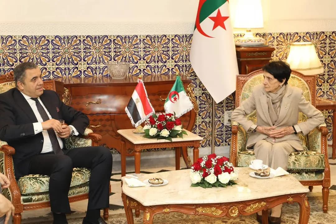 Constitutional Court president receives Egypt's ambassador to Algeria