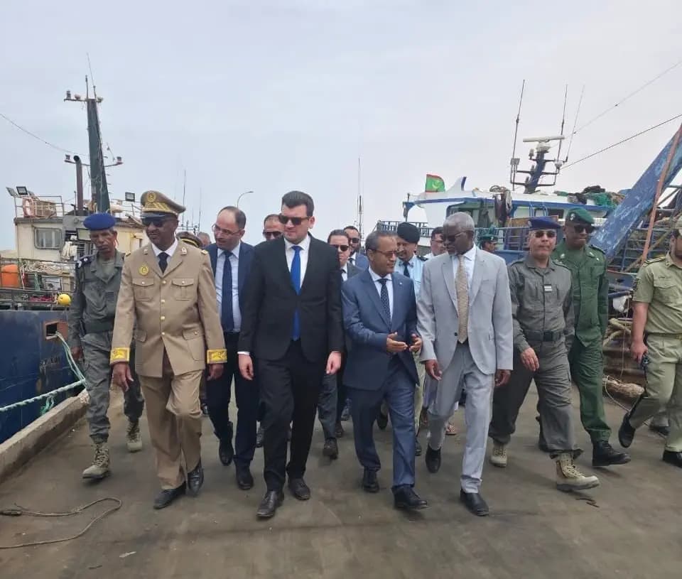 Algeria, Mauritania advance fishing cooperation as minister visits Tanit Port in Nouakchott