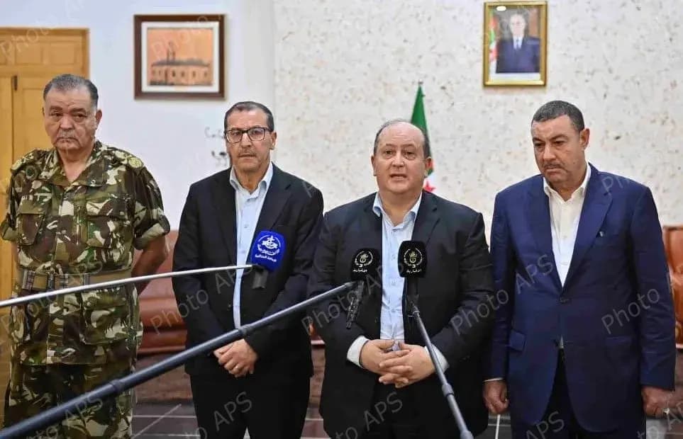 Wildfires: President Tebboune directs full support for victims, prompt response to citizens' needs, says PM