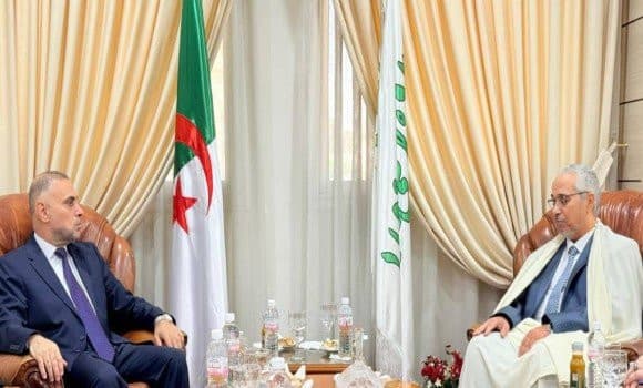 Zaid El Kheir received Palestine’s ambassador to Algeria