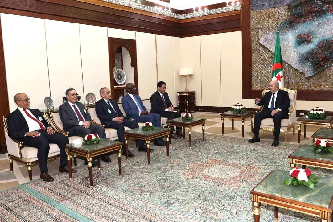 President Tebboune receives Mauritania’s PM