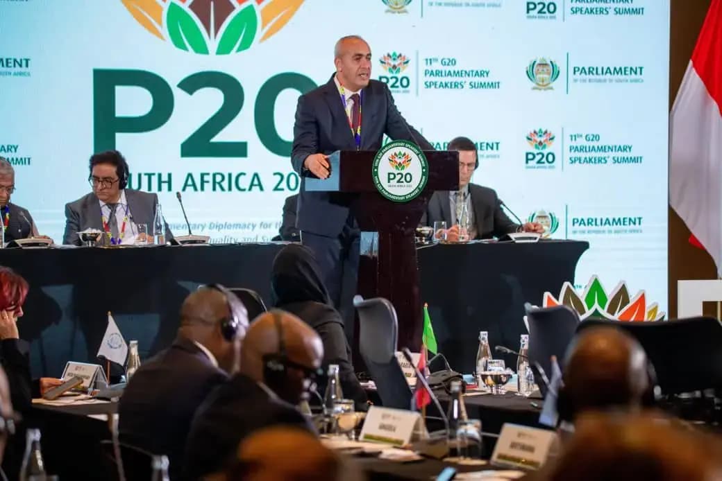G20 Parliamentary Speakers Summit: Algeria’s efforts to establish legislative flexibility for investments underlined