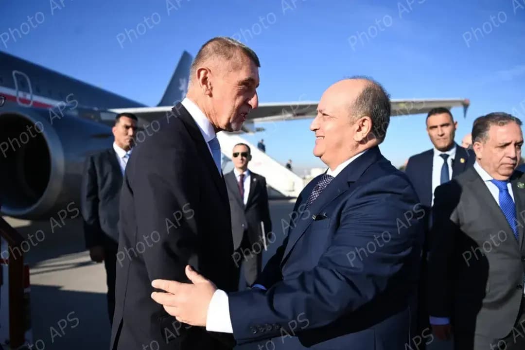 Prime Minister of Czech Republic arrives in Algiers
