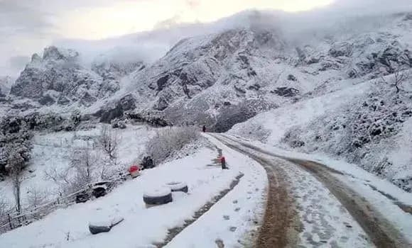 Snowfall in six provinces on Saturday and Sunday
