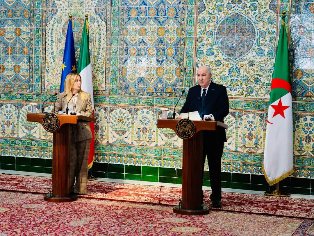 President Tebboune expresses Algeria, Italy's satisfaction with cooperation progress