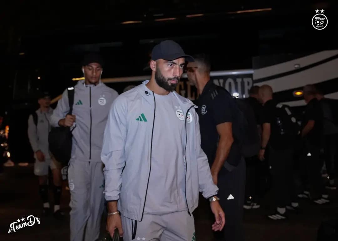 Algerian squad touches down in Bujumbura