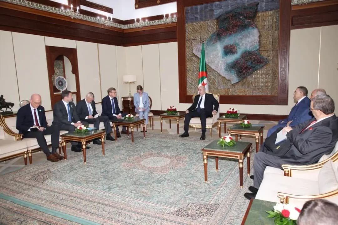 President Tebboune receives Germany’s FM