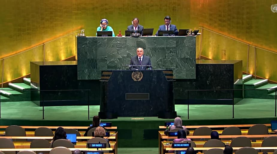 Ahmed Attaf, FM / UNSC