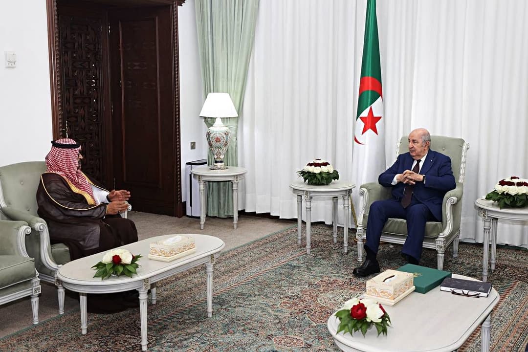 President of the Republic receives Saudi ambassador to Algeria